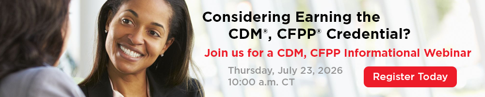 CDM, CFPP Informational Webinar